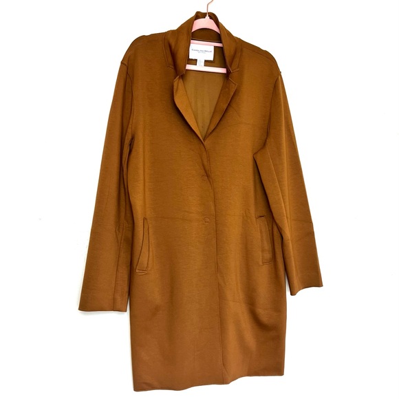Carolina Belle Jackets & Blazers - Carolina Belle Camel Trench Coat